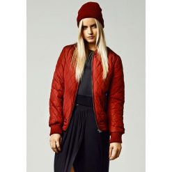 Parka dla kobiet Urban Classic diamond nylon. Brązowe płaszcze Urban Classics, na zimę, bez wzorów, z nylonu, bez kaptura. Za 237.00 zł.