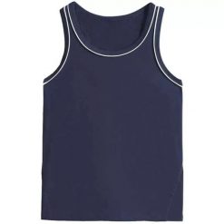 Damski tank top Wilson Team. Niebieskie topy sportowe Wilson, bez wzorów, tenisowe. Za 233.00 zł.