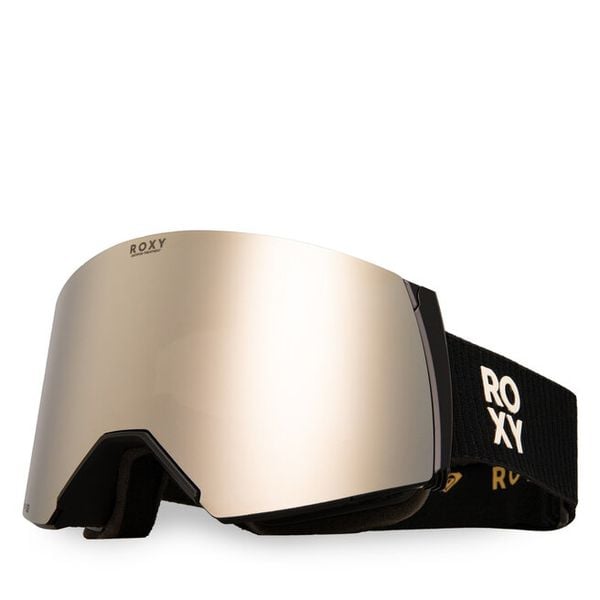 Gogle Roxy. Czarne okulary przeciwsłoneczne Roxy, bez wzorów. Za 623.99 zł.