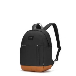 Plecak na laptopa Pacsafe Go 15 L Backpack - jet black. Czarne plecaki Pacsafe, bez wzorów, bez dodatków. Za 417.99 zł.