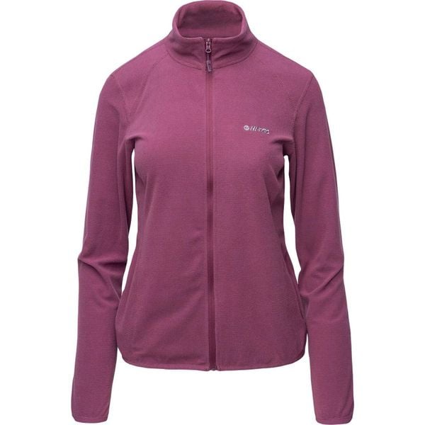 Damska Bluza Polarowa Damis II. Fioletowe bluzy bez kaptura Hi-tec, na zimę, m, bez wzorów, z materiału, bez kaptura, na fitness i siłownię. Za 143.99 zł.