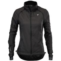 Damska kurtka wodoodporna Silvini Vetta. Czarne kurtki Silvini, xs, bez wzorów, sportowe, bez kaptura. Za 329.00 zł.