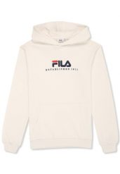Bluza z kapturem Fila Valsera Regular Logo. Białe bluzy Fila, s, bez wzorów, z bawełny, eleganckie, bez ramiączek, z kapturem. Za 210.99 zł.