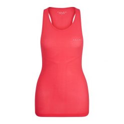 Damski tank top Falke Ultralight Cool. Czerwone bielizna termoaktywna damska Falke, bez wzorów, bez ramiączek. Za 299.00 zł.