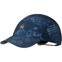 Czapka z daszkiem BUFF PACK SPEED CAP EUKAR NAVY. Niebieskie czapki z daszkiem Buff, na lato, bez wzorów, z materiału, wakacyjne. Za 153.99 zł.