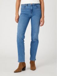 Wrangler Jeansy Straight 658 W26RCY37N 112332359 Niebieski Regular Fit. Niebieskie jeansy Wrangler, bez wzorów, z bawełny. Za 259.99 zł.