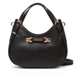 Torebka Guess. Czarne torebki klasyczne Guess, z aplikacjami, klasyczne, bez dodatków. Za 589.99 zł.