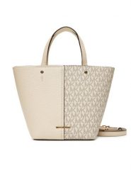 MICHAEL Michael Kors Torebka Flora 32T5GFFC1B Écru. Torebki klasyczne MICHAEL Michael Kors, bez wzorów, ze skóry, bez dodatków. Za 679.99 zł.