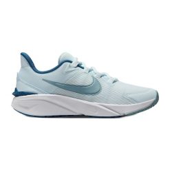 Buty do biegania Nike Star Runner 4 DX7615-404 niebieskie. Niebieskie buty do biegania bez wzorów, z gumy, bez zapięcia, do biegania. Za 371.16 zł.