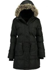 Canadian Peak Parka "Axelus" w kolorze czarnym rozmiar: XL. Czarne płaszcze Canadian Peak, xl, bez wzorów, bez kaptura. Za 242.70 zł.