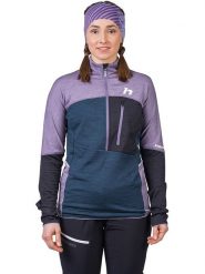 Hannah Koszulka funkcyjna "Meda" w kolorze granatowo-fioletowo-antracytowym rozmiar: 36. Czarne t-shirty sportowe Hannah, bez wzorów, z materiału, bez ramiączek, outdoorowe. Za 260.99 zł.