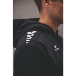 Kurtka z kapturem Erima Cmpt Wings Black Junior. Czarne kurtki Erima, m, bez wzorów, z materiału, klasyczne, z kapturem. Za 284.05 zł.
