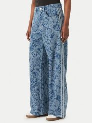 Adidas Jeansy Liberty London Firebird KR6675 Niebieski Loose Fit. Niebieskie jeansy adidas, bez wzorów, z bawełny. Za 439.99 zł.