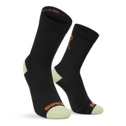 Turystyczne skarpety rowerowe Kolarstwo Siroko ST1 Black. Czarne skarpetki SIROKO, bez wzorów, z tkaniny. Za 55.00 zł.