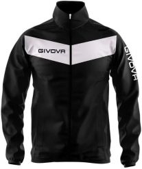 Kurtka sportowa Givova Rain Nero-Bianco czarna 2XL. Białe kurtki przeciwdeszczowe 318, s, bez wzorów, z materiału, bez kaptura, na fitness i siłownię. Za 170.99 zł.