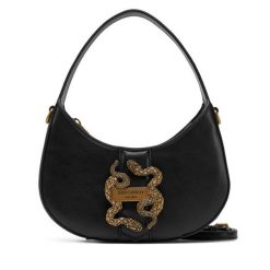 Torebka Just Cavalli. Czarne torebki klasyczne Just Cavalli, bez wzorów, klasyczne, bez dodatków. Za 739.99 zł.
