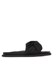 Inuikii Klapki Fjord Flower 1004.003.0122 Czarny. Czarne klapki Inuikii, bez wzorów, z materiału, bez obcasa, bez zapięcia. Za 979.99 zł.