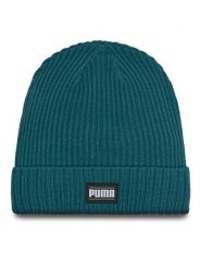 Puma Czapka 024038 Zielony. Zielone czapki zimowe Puma, bez wzorów, z materiału. Za 99.99 zł.