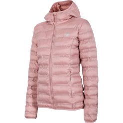 Kurtka puchowa damska KUD002 - jasny róż melanż. Kurtki marki 4f. Za 249.99 zł.