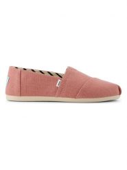 TOMS Espadryle w kolorze jasnoróżowym rozmiar: 37,5. Różowe espadryle TOMS, bez wzorów, bez obcasa. Za 121.35 zł.