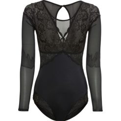 Body bonprix czarno-piaskowy beżowy. Body i gorsety marki bonprix. Za 79.99 zł.