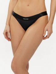 Calvin Klein Swimwear Dół od bikini KW0KW02361 Czarny. Czarne bikini Calvin Klein Swimwear, bez wzorów, z syntetyku. Za 129.99 zł.