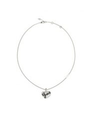 Guess Naszyjnik JUBN04 690JW Srebrny. Szare naszyjniki Guess, z tworzywa sztucznego, srebrne. Za 379.99 zł.