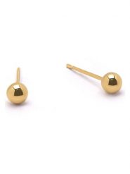 MOODE Kolczyki-wkrętki "Cassie" rozmiar: onesize. Żółte kolczyki MOODE, ze stali. Za 83.42 zł.