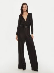 Fracomina Kombinezon FQ24WO2003J47701 Czarny Slim Fit. Czarne sukienki Fracomina, xs, bez wzorów, z syntetyku, bez kołnierzyka, bez ramiączek. Za 639.99 zł.
