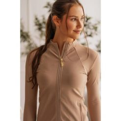 Bluza techniczna z zamkiem JD ATTACK Elite. Brązowe bluzy JD ATTACK, bez wzorów, bez ramiączek, bez kaptura. Za 269.00 zł.