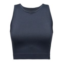 Damski tank top Black Diamond Seamless Rib. Brązowe topy Black Diamond, bez wzorów, sportowe, bez kołnierzyka, bez ramiączek. Za 241.50 zł.