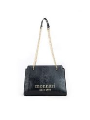 Monnari Torebka TORIMP0-24Z-BAG5230-KM20 Czarny. Czarne torebki klasyczne Monnari, bez wzorów, ze skóry, bez dodatków. Za 119.99 zł.