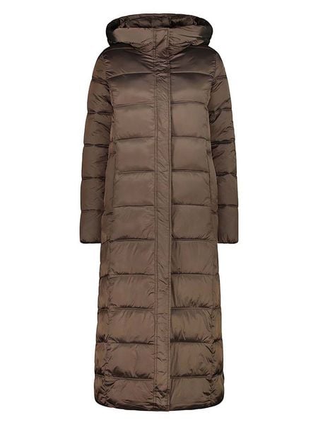 CMP Płaszcz pikowany w kolorze brązowym rozmiar: 42. Brązowe płaszcze CMP, bez wzorów, z puchu, bez kaptura. Za 339.00 zł.