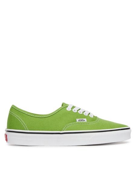 Vans Tenisówki Authentic VN000D7YFPB1 Zielony. Zielone trampki Vans, bez wzorów, z materiału, bez zapięcia. Za 218.99 zł.