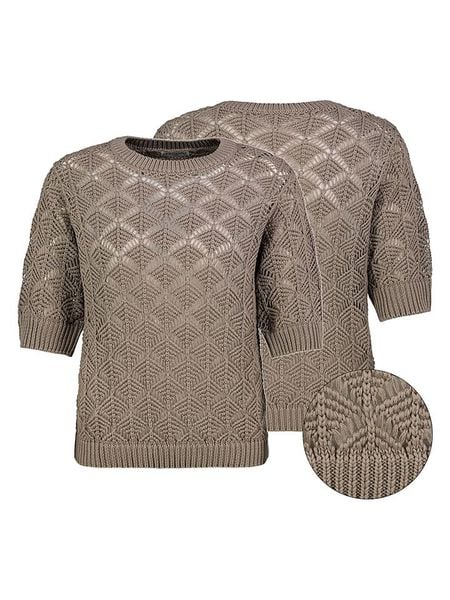 Eight2Nine Sweter w kolorze brązowym rozmiar: S/M. Brązowe swetry Eight2Nine, m, bez wzorów, bez ramiączek. Za 83.22 zł.