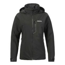 Damska wodoodporna kurtka z kapturem Musto Br1 Pl Midlayer. Czarne kurtki Musto, bez wzorów, sportowe, z kapturem. Za 938.00 zł.