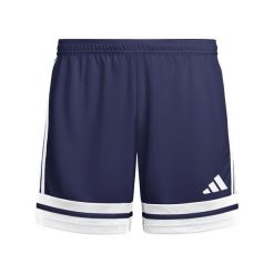 Szorty dla dzieci adidas Squadra25. Niebieskie szorty adidas, bez wzorów, sportowe. Za 67.99 zł.