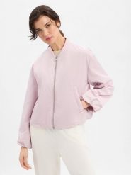 Marc O'Polo Bluza Kobiety Sztuczne włókno różowy, 40. Czerwone bluzy bez kaptura Marc O'Polo, bez wzorów, prążkowane, bez kaptura. Za 649.95 zł.