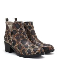 Goby Botki w kolorze beżowo-brązowym rozmiar: 37. Brązowe botki Goby, bez wzorów, eleganckie, bez obcasa, bez zapięcia. Za 304.99 zł.