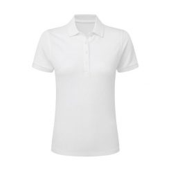 Damska Koszulka Polo Signature Stretch Bez Metki. Białe t-shirty sportowe SG, xl, bez wzorów, bez ramiączek. Za 101.99 zł.