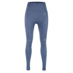 Legginsy fitness damskie Beshaped Femme Force bezszwowe. Niebieskie legginsy BESHAPED, bez wzorów, z nylonu. Za 179.00 zł.
