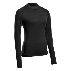 Bluzka sportowa do biegania z wełną merino damska CEP Cold Weather. Czarne t-shirty sportowe CEP, s, bez wzorów, z wełny, bez ramiączek, do biegania. Za 299.00 zł.