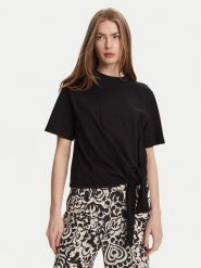 ViCOLO T-Shirt UD0043 Czarny Regular Fit. Czarne t-shirty ViCOLO, xl, bez wzorów, z bawełny, bez kołnierzyka, bez ramiączek. Za 159.99 zł.