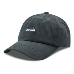 Czapka z daszkiem Makia. Czarne czapki z daszkiem Makia, bez wzorów. Za 99.99 zł.
