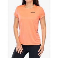 Koszulka biegowa damska Inov-8 Performance Short Sleeve. Czerwone t-shirty sportowe Inov-8, bez wzorów, bez ramiączek. Za 151.99 zł.