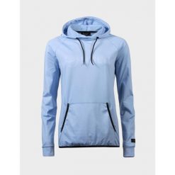 Bluza z kapturem damska Halti Dynamic. Niebieskie bluzy Halti, l, bez wzorów, bez ramiączek, z kapturem. Za 449.99 zł.