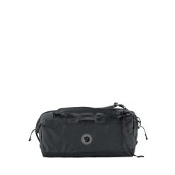 Torba Fjallraven Farden Duffel 80 - coal black. Czarne torby sportowe Fjällräven, bez wzorów. Za 938.40 zł.