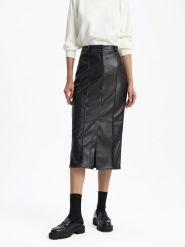 BGN Spódnica w kolorze czarnym rozmiar: 40. Czarne spódnice BGN, na co dzień, bez wzorów, midi, proste. Za 100.45 zł.