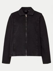 Vero Moda Curve Kurtka jeansowa 10307413 Czarny Regular Fit. Czarne kurtki Vero Moda Curve, bez wzorów, z bawełny, bez kaptura. Za 129.99 zł.