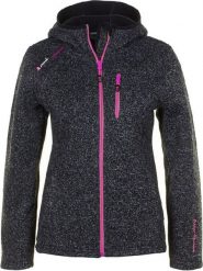 Peak Mountain Kurtka polarowa "Alaine" w kolorze czarnym rozmiar: S. Czarne kurtki Peak Mountain, s, bez wzorów, z materiału, bez kaptura. Za 310.45 zł.